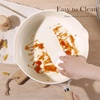 image:imageCAROTE 10 Ceramic Frying Pan with Lid Non Stick Frying Pan Skillet Chefs Pan Healthy amp PFOAPFAS Free InductionCompatible Taupe