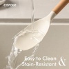image:imageCAROTE 10Piece Kitchen Utensils Set with Wood CoolTouch Handles CreamCream White
