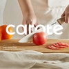 image:imageCAROTE 12Piece Knife Set Knives with WoodGrain Finish Handles White12pcs Pack of 2