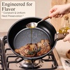 image:imageCAROTE 19pcs Pots and Pans Set Non Stick Detachable Handle Cookware GreenBlack