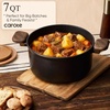 image:imageCAROTE 19pcs Pots and Pans Set Non Stick Detachable Handle Cookware GreenBlack