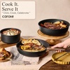 image:imageCAROTE 19pcs Pots and Pans Set Non Stick Detachable Handle Cookware GreenBlack