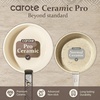image:imageCAROTE 19pcs Pots and Pans Set Non Stick Detachable Handle Cookware GreenCharcoal