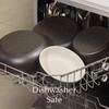 image:imageCAROTE 19pcs Pots and Pans Set Non Stick Detachable Handle Cookware GreenCharcoal