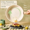 image:imageCAROTE 19pcs Pots and Pans Set Non Stick Detachable Handle Cookware GreenSage Green
