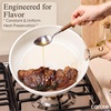 image:imageCAROTE 19pcs Pots and Pans Set Non Stick Detachable Handle Cookware GreenWhite