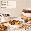 image:imageCAROTE 19pcs Pots and Pans Set Non Stick Detachable Handle Cookware GreenWhite