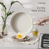 image:imageCAROTE 19pcs Pots and Pans Set Non Stick Detachable Handle CookwareCream White