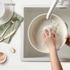 image:imageCAROTE 19pcs Pots and Pans Set Non Stick Detachable Handle CookwareCream White