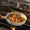 image:imageCAROTE 19pcs Pots and Pans Set Non Stick Detachable Handle CookwareCream White