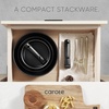 image:imageCAROTE 19pcs Pots and Pans Set Non Stick Detachable Handle CookwareJet Black