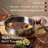image:imageCAROTE 19pcs TriPly Stainless Steel Cookware Set with Detachable HandleSilver