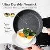 image:imageCAROTE 21pcs Ceramic Cookware Sets Pots and Pans SetClassic Black
