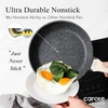 image:imageCAROTE 21pcs Ceramic Cookware Sets Pots and Pans SetClassic Black