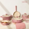 image:imageCAROTE 21pcs Cookware Set Nonstick Pots and Pans Set Ceramic Cookware Set Induction Cookware Non toxic Healthy Non Stick Kitchen Cooking Set PFAS PTFE Free