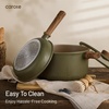 image:imageCAROTE 21pcs Pots and Pans Set Nonstick Cookware SetsGreen