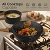 image:imageCAROTE 26pcs Pots and Pans Set Nonstick Cookware SetsBlack