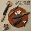image:imageCAROTE 26pcs Pots and Pans Set Nonstick Cookware SetsBlack