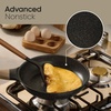 image:imageCAROTE 26pcs Pots and Pans Set Nonstick Cookware SetsBlack