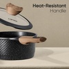 image:imageCAROTE 26pcs Pots and Pans Set Nonstick Cookware SetsBlack