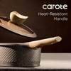 image:imageCAROTE 26pcs Pots and Pans Set Nonstick Cookware SetsBrown