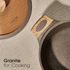 image:imageCAROTE 26pcs Pots and Pans Set Nonstick Cookware SetsBrown