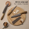 image:imageCAROTE 26pcs Pots and Pans Set Nonstick Cookware SetsBrown