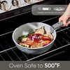 image:imageCAROTE 27pcs Ceramic Cookware Set Pots and Pans Set with Detachable HandleDark Gray