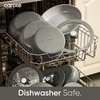 image:imageCAROTE 27pcs Ceramic Cookware Set Pots and Pans Set with Detachable HandleDark Gray