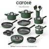 image:imageCAROTE 31pcs Pots and Pans Set Nonstick Cookware SetGreen