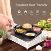 image:imageCAROTE 4Cup Nonstick Granite Egg Pan BlackBlack