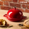 image:imageCAROTE 5QT Enameled Cast Iron Dutch Oven Red Round Bread OvenRed
