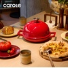 image:imageCAROTE 5QT Enameled Cast Iron Dutch Oven Red Round Bread OvenRed