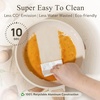 image:imageCAROTE 8 Inch Non Stick Frying Pan Cream White Granite SkilletCream White