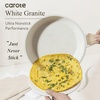 image:imageCAROTE 8 Inch Non Stick Frying Pan Cream White Granite SkilletCream White