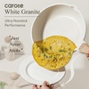 image:imageCAROTE 8 Inch Non Stick Frying Pan Cream White Granite SkilletCream White