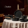 image:imageCAROTE Ceramic Cookware Sets Pots and Pans Set 16pcsBlack