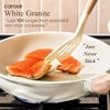 image:imageCAROTE Ceramic Cookware Sets Pots and Pans Set 16pcsCream White