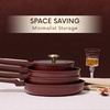 image:imageCAROTE Cookware Sets Pots and Pans Set Non Stick 16pcsRed