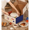 image:imageCAROTE Enameled 5QT Cast Iron Dutch Oven Pot with Gift Box BonjourYellow