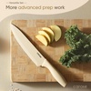 image:imageCAROTE Kitchen Knife Set 6 ColorCoded Knives and 6 Blade Guards 12PieceColorful