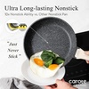 image:imageCAROTE Non Stick Frying Pan Black 81012 Granite Skillet SetBlack