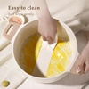 image:imageCAROTE Nonstick Stock Pot with Lid 6 Quart White GraniteCream White