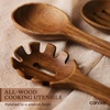 image:imageCAROTE Wooden Utensil Set 8Piece Acacia Wood Cooking UtensilsWooden