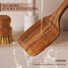 image:imageCAROTE Wooden Utensil Set 8Piece Acacia Wood Cooking UtensilsWooden