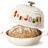 image:imageCAROTE Enameled 5QT Cast Iron Dutch Oven Pot with Gift Box BonjourYellow