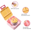 image:imageCAROTE Bento Box for Kids Lunch Box Kids with 8oz Thermos for Hot Food Lunch Container for Girls Boys 3 or 5 Compartments with 2 Removable Dividers BPA FreeLeak ProofDishwasher Safe