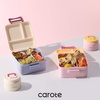 image:imageCAROTE Bento Box for Kids Lunch Box Kids with 8oz Thermos for Hot Food Lunch Container for Girls Boys 3 or 5 Compartments with 2 Removable Dividers BPA FreeLeak ProofDishwasher Safe