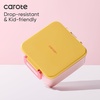 image:imageCAROTE Bento Box for Kids Lunch Box Kids with 8oz Thermos for Hot Food Lunch Container for Girls Boys 3 or 5 Compartments with 2 Removable Dividers BPA FreeLeak ProofDishwasher Safe